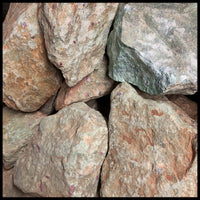 Ruby in Fuchsite, Rough Rock, per lb