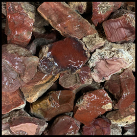 Imperial Jasper, Pink, Rough Rock, per lb