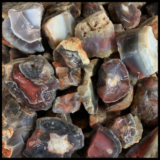 Swazi Agate, Cabbing Grade, 5 lb lot