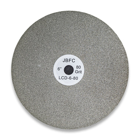 6" Magnetic Hard Disc, 80 grit