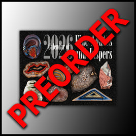 2026 Calendar of Fine Agates and Jaspers *PREORDER*