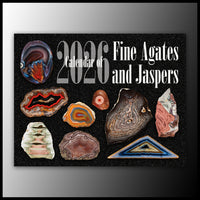 2026 Calendar of Fine Agates and Jaspers *PREORDER*