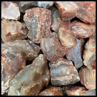 Moroccan Agate, Rough Rock, per lb