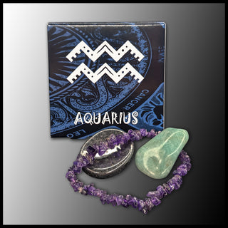 Zodiac Stones Box Set - Aquarius