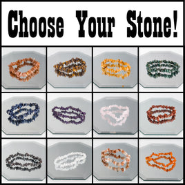 Chip Bracelet - Choose Your Stone