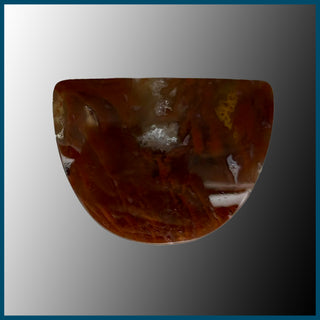 FLA127c Flame Agate Cabochon