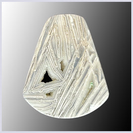 LAT107c Lattice Lace Agate Cabochon