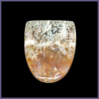 LMP113c Linda Marie Plume Agate Cabochon