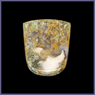 LMP116c Linda Marie Plume Agate Cabochon