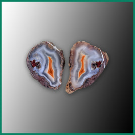 MAW233pr Malawi Agate Specimen Pair