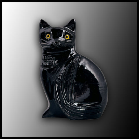 Black Onyx Cat, Medium