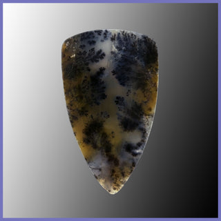 PLU142c Plume Agate Cabochon