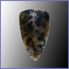 PLU142c Plume Agate Cabochon