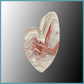 REL577c Red Lace Agate Cabochon