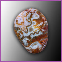 Agua Nueva Moss Agate Carry Stone