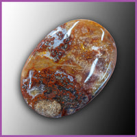 Agua Nueva Moss Agate Palm Stone