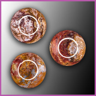 Agua Nueva Moss Agate Sphere, 40mm