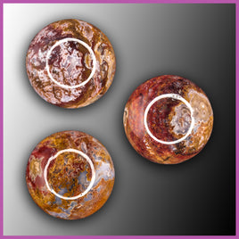 Agua Nueva Moss Agate Sphere, 40mm