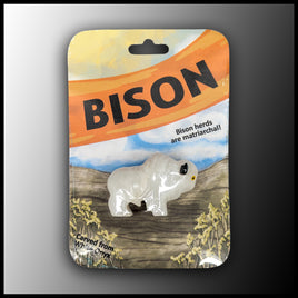 Carved Critter - Bison