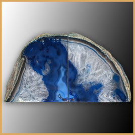 BKD405 Brazilian Agate Bookends