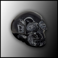 Black Onyx Skull