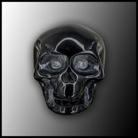 Black Onyx Skull