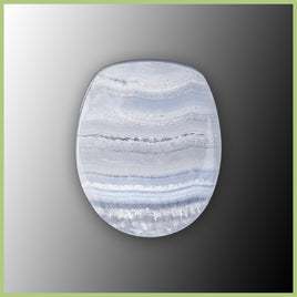 BLL334c Blue Lace Agate Cabochon