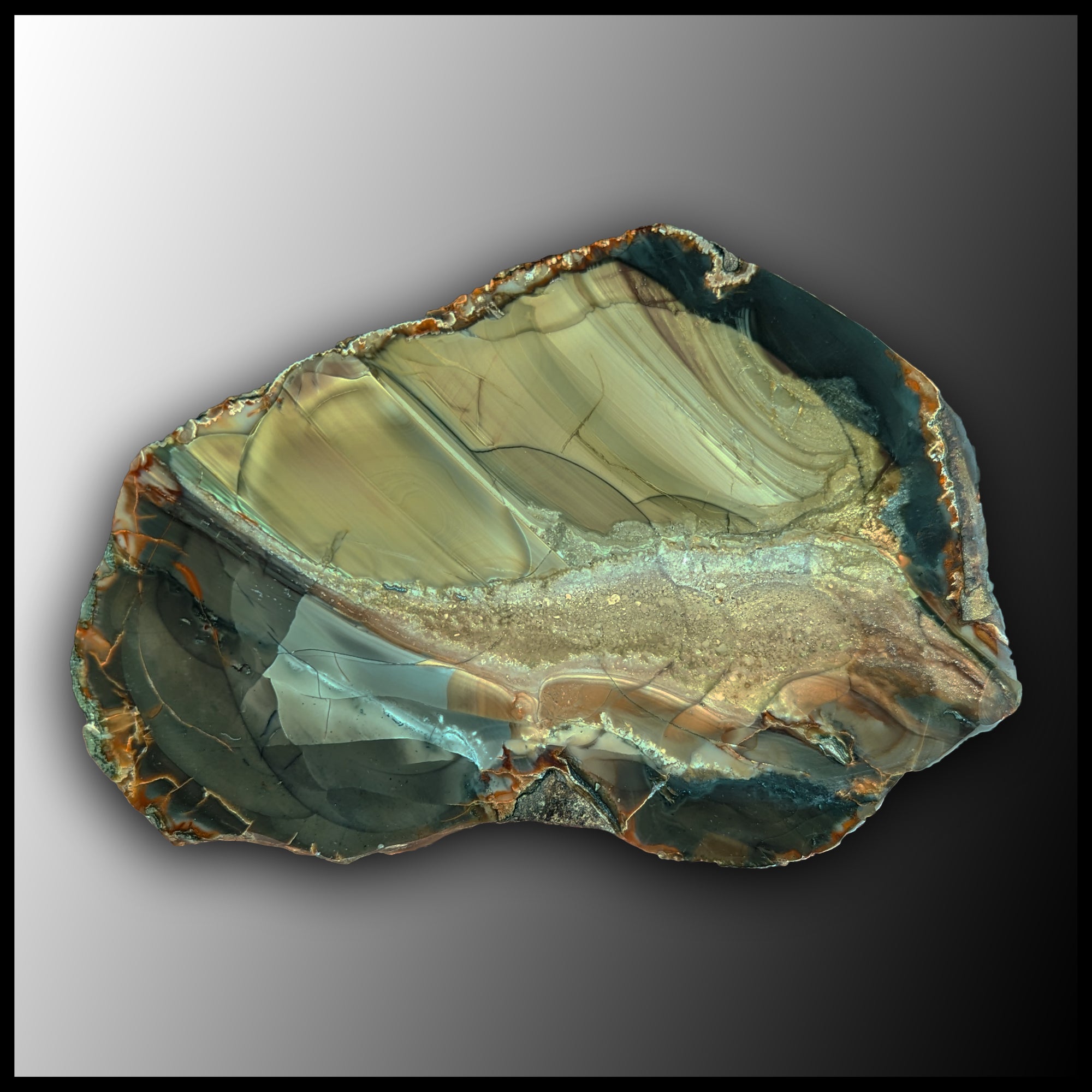 BLM221 Blue Mountain Jasper Specimen| The Gem Shop, Inc.