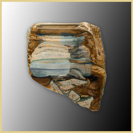 BLM547tr Blue Mountain Jasper Slab