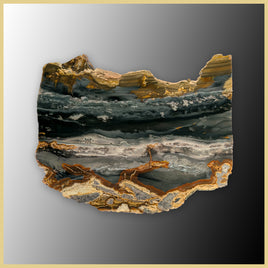 BLM549tr Blue Mountain Jasper Slab