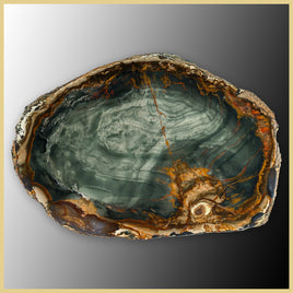 BLM553tr Blue Mountain Jasper Slab