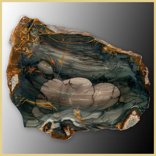 BLM554tr Blue Mountain Jasper Slab