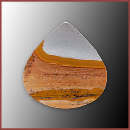 BMP171c Blue Mustang Picture Jasper Cabochon