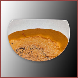 BMP172c Blue Mustang Picture Jasper Cabochon