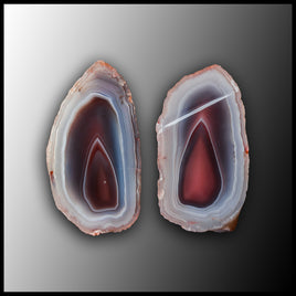 BOT336pr Botswana Agate Specimen Pair