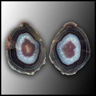 BOT355pr Botswana Agate Specimen Pair