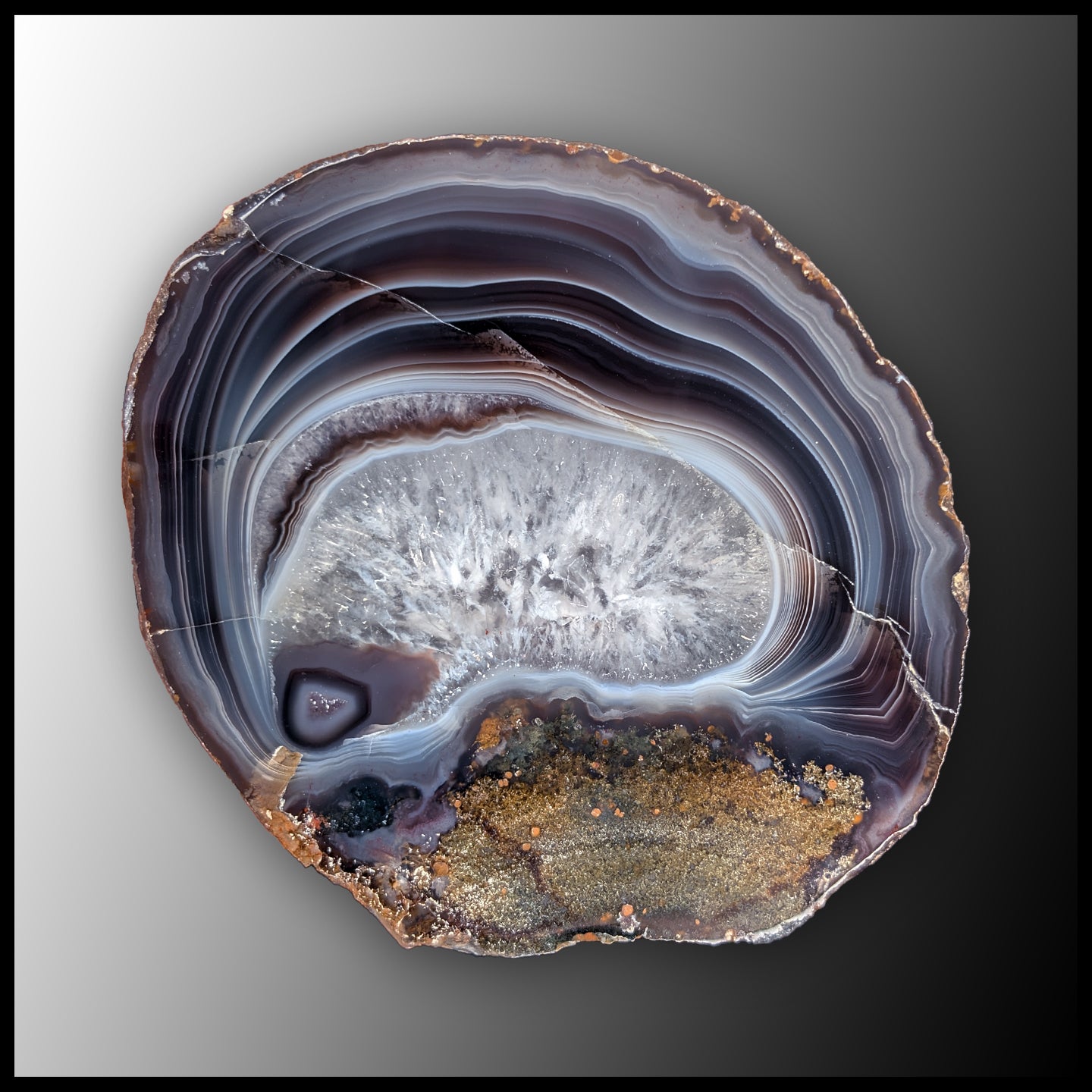 BOT401 Botswana Agate Specimen| The Gem Shop, Inc.