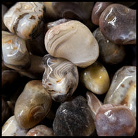 Botswana Agate, Tumbling Rough, per lb