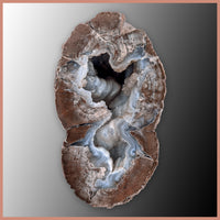 BST123pr Blue Star Thunderegg Specimen Pair