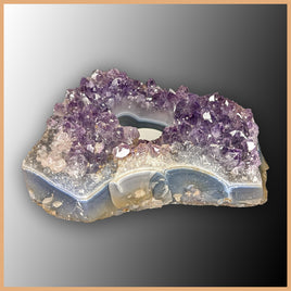 Amethyst Candle Holder
