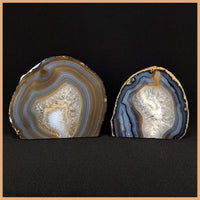 Brazilian Agate Vertical Candle Holder