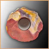 Mooka Jasper Candle Holder