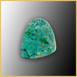 CHM110c Chrysocolla Cabochon