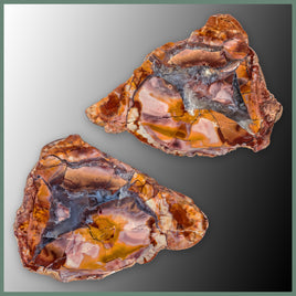 CMT164pr Cold Mountain Thunderegg Specimen Pair