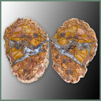 CMT169pr Cold Mountain Thunderegg Specimen Pair