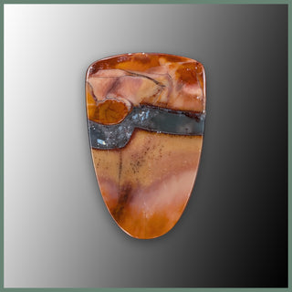 CMT186c Cold Mountain Thunderegg Cabochon