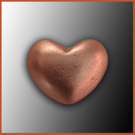 Copper Heart 1 1/2" - large