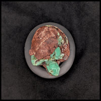CRYT101 Chrysoprase Turtle Carving
