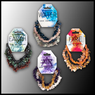 Element Bracelets - Water, Fire, Air, and Earth