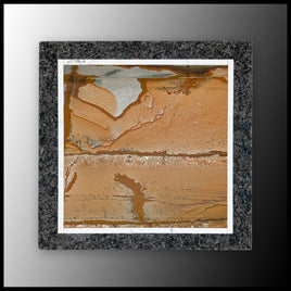 FAS103MD Stone Mosaic Art Plate